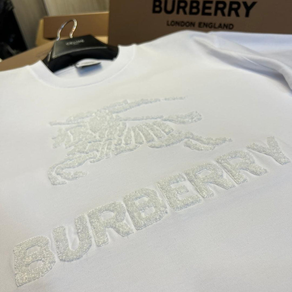 Burberry T-Shirt Without Collar 'White' Banlieue91