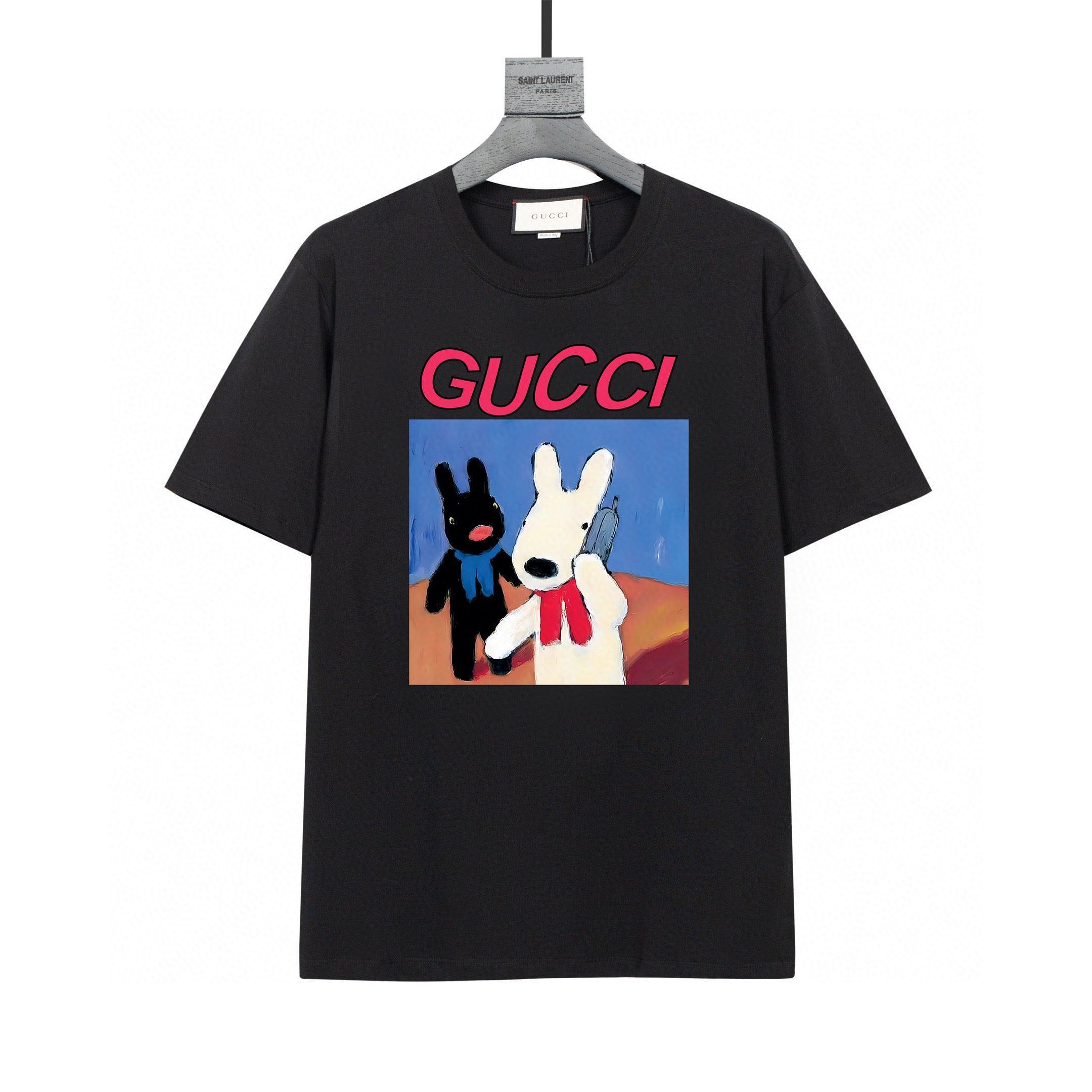 Gucci T-Shirt Without Collar 'Black' Banlieue91