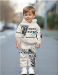 Trendy Cool Kids Casual Sports Hoodie Set Baby Joy