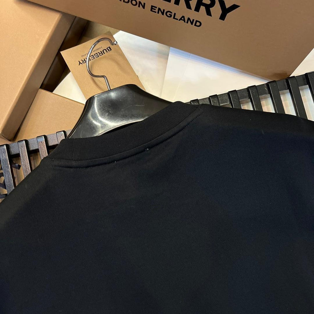 Burberry T-Shirt Without Collar 'Black' Banlieue91