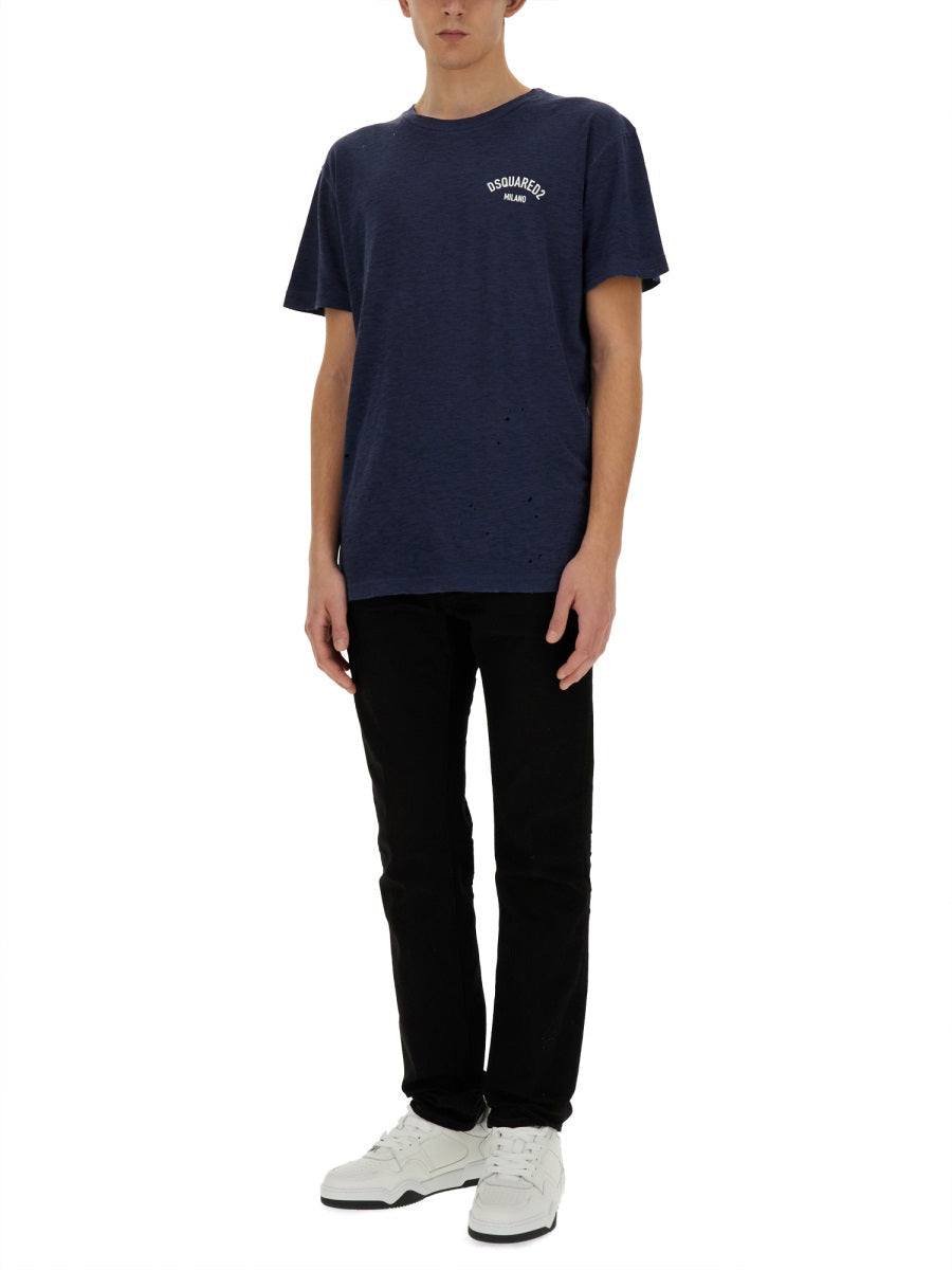 Dsquared Men T-Shirt With Logo