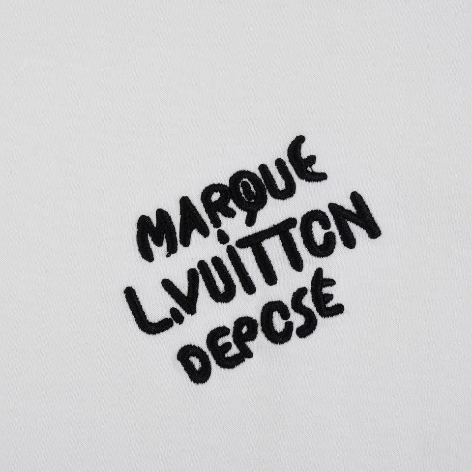 Louis Vuitton T-Shirt Without Collar 'White' Banlieue91