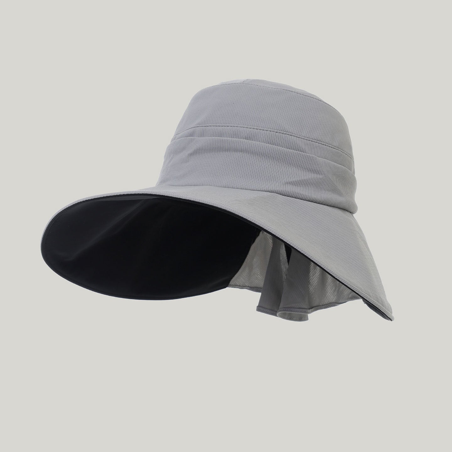 Women's Wide-Brim Striped Sun Hat | Lightweight Outdoor UV Protection FitiqueFit