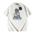 Louis Vuitton Graphic Short-Sleeved Knitwear Without Collar Banlieue91