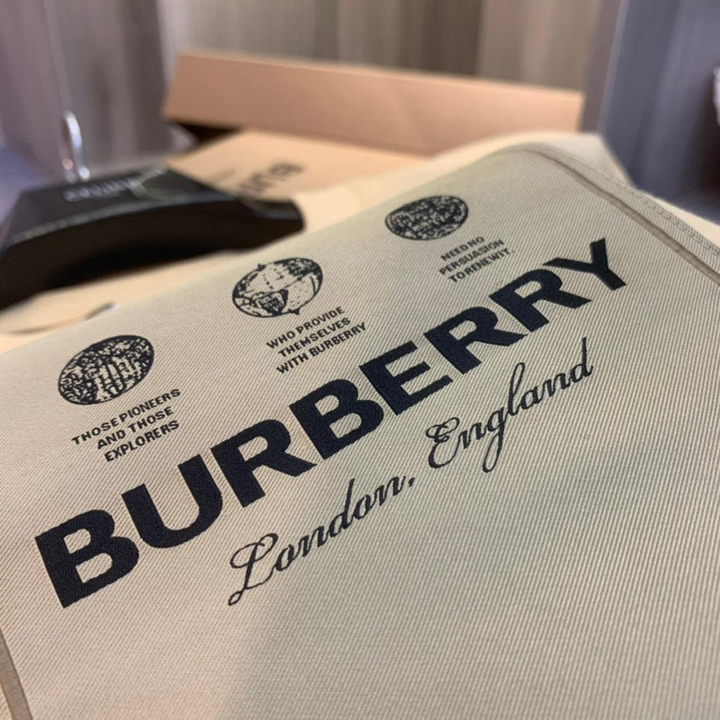 Burberry Beige T-Shirt Without Collar Banlieue91