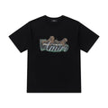 Amiri Tiger Black T-Shirt Without Collar Banlieue91