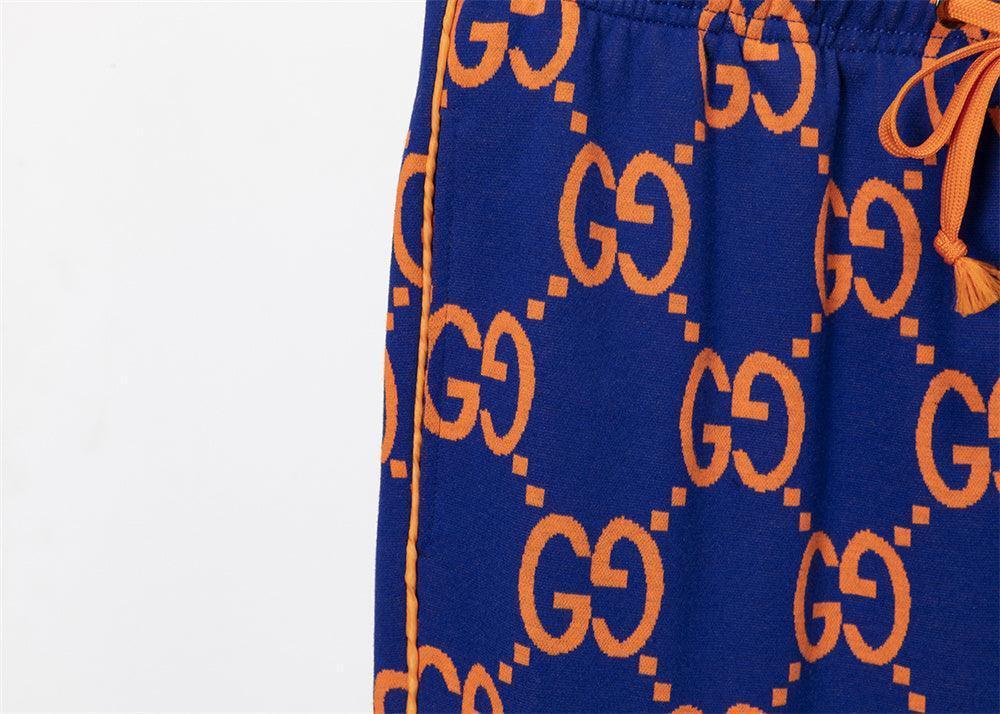 Gucci Long Pant 'Blue/Orange' Banlieue91