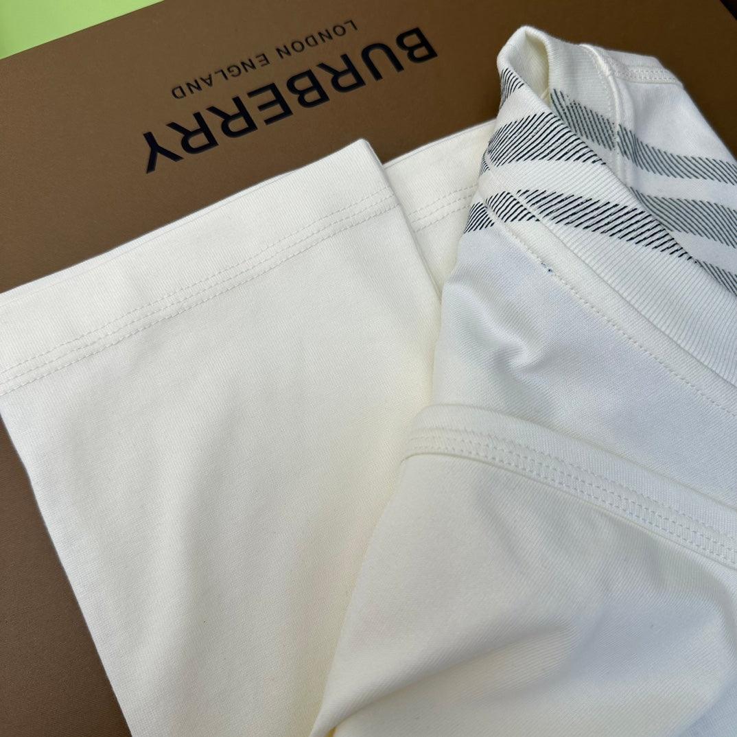 Burberry T-Shirt Without Collar 'White' Banlieue91