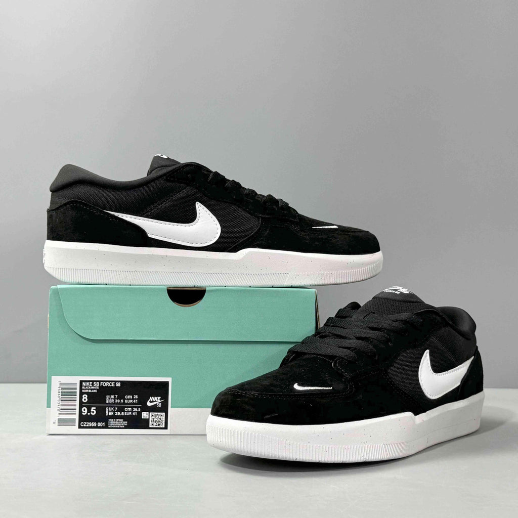 Nike SB Force 58 Black White Banlieue91