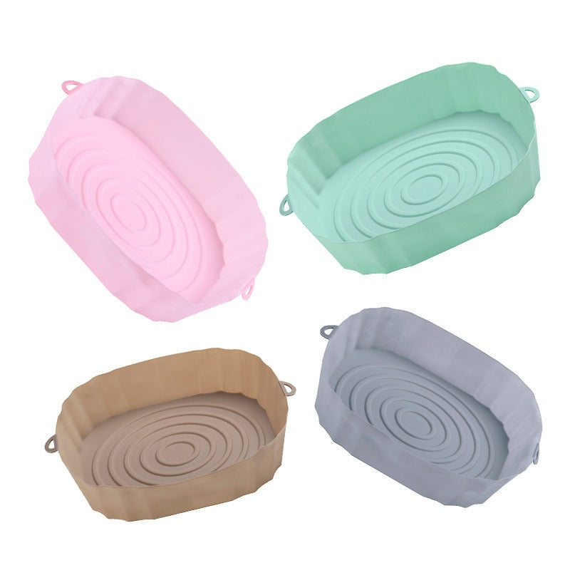 Air fryer baking tray, silicone tray, oven baking tray