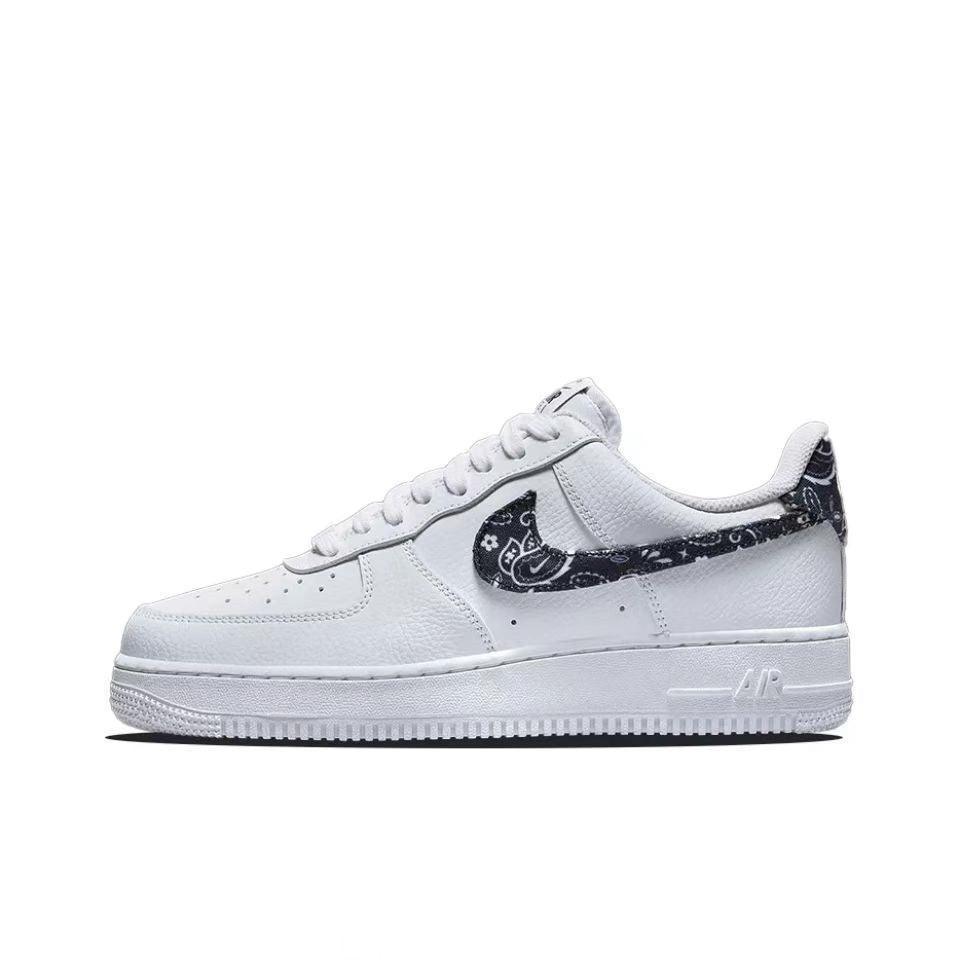 Nike Air Force 1 'Essential White Black Paisley' Banlieue91