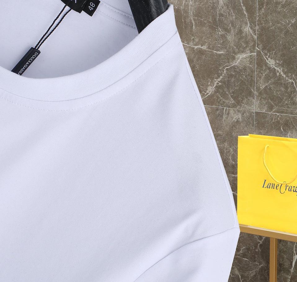Dolce & Gabbana T-Shirt Without Collar 'White' Banlieue91