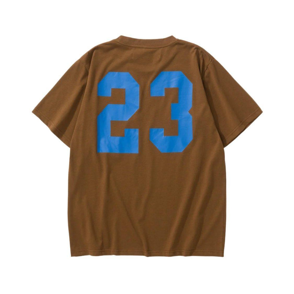 Off-White T-Shirt 23 Without Collar 'Brown' Banlieue91