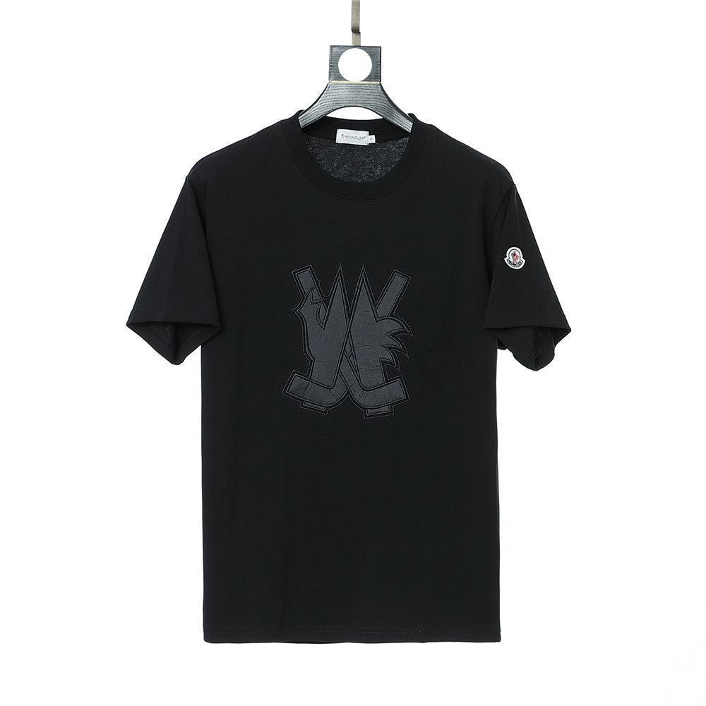 Moncler T-Shirt Without Collar 'Black' Banlieue91