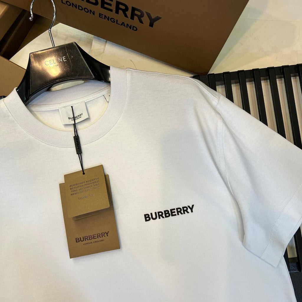 Burberry T-Shirt Without Collar 'White' Banlieue91