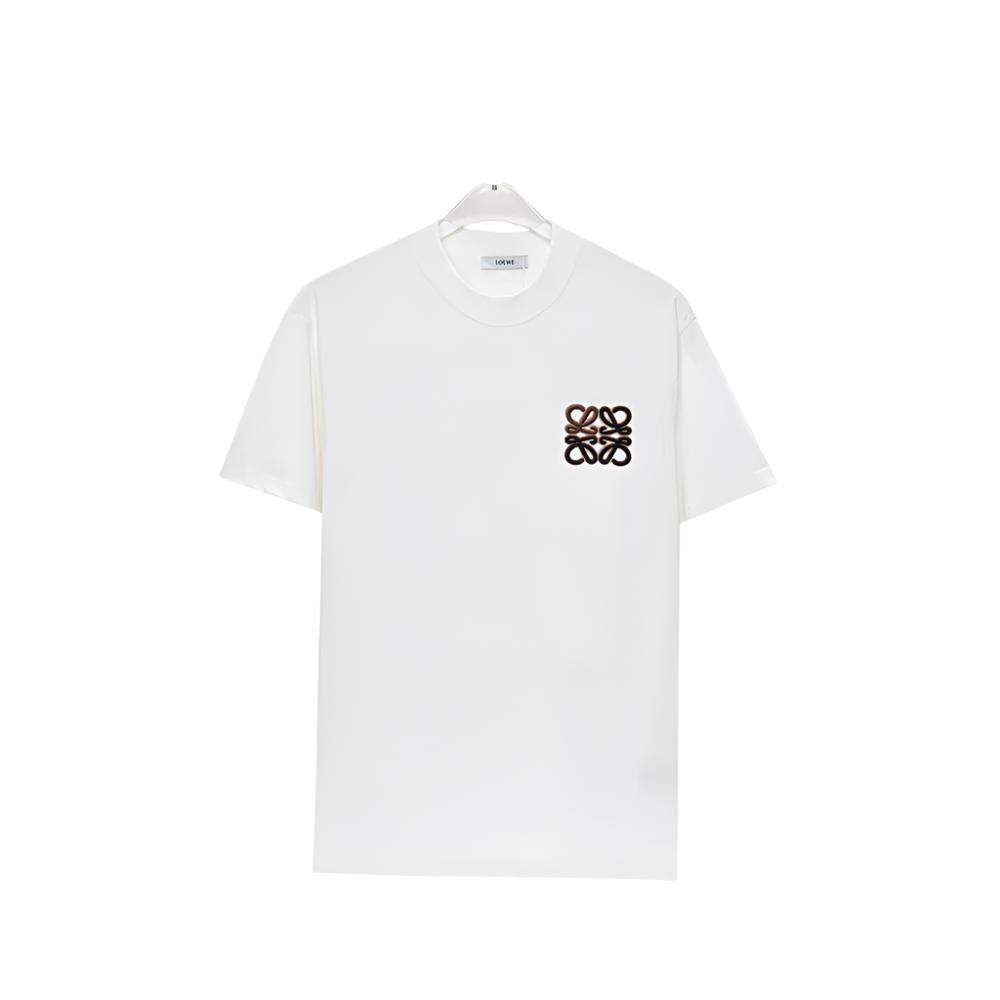 Loewe T-Shirt Without Collar 'White' Banlieue91