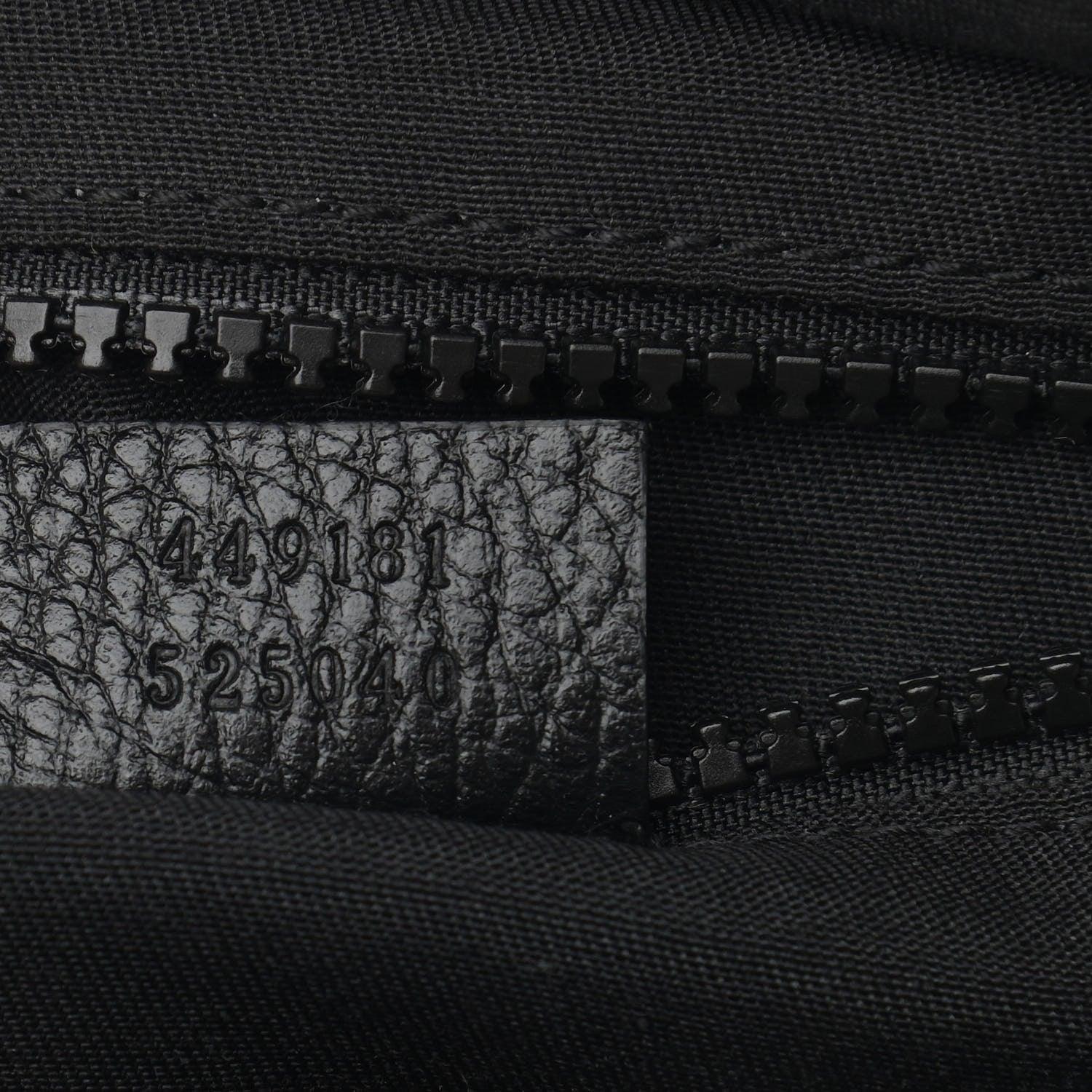 Gucci Nylon Monogram Slim Backpack Black Banlieue91
