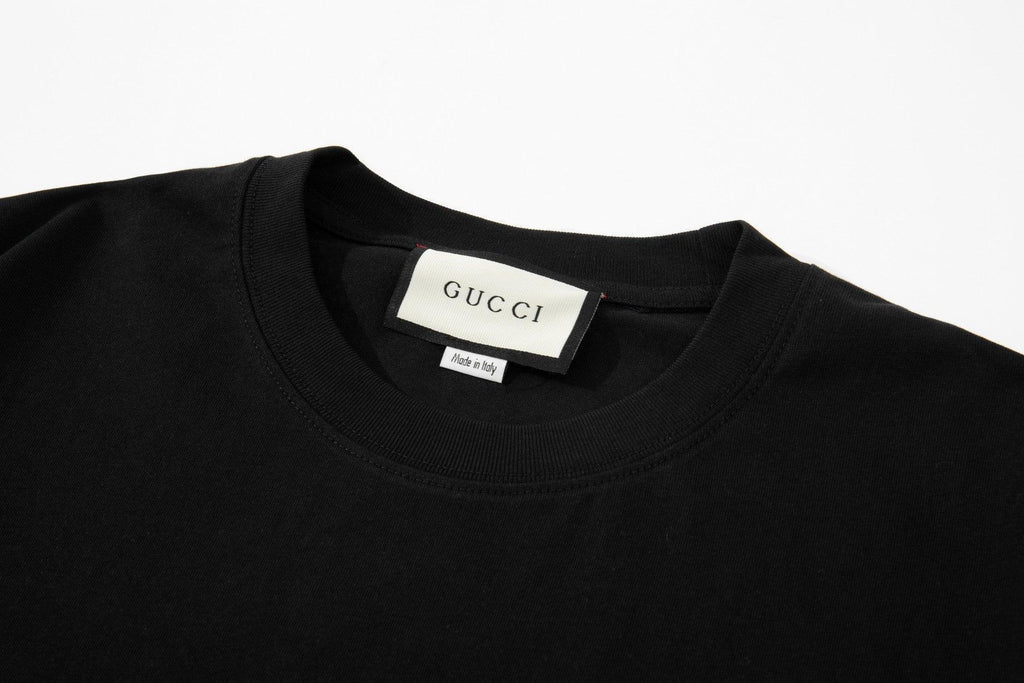 Gucci T-Shirt Without Collar 'Black' Banlieue91