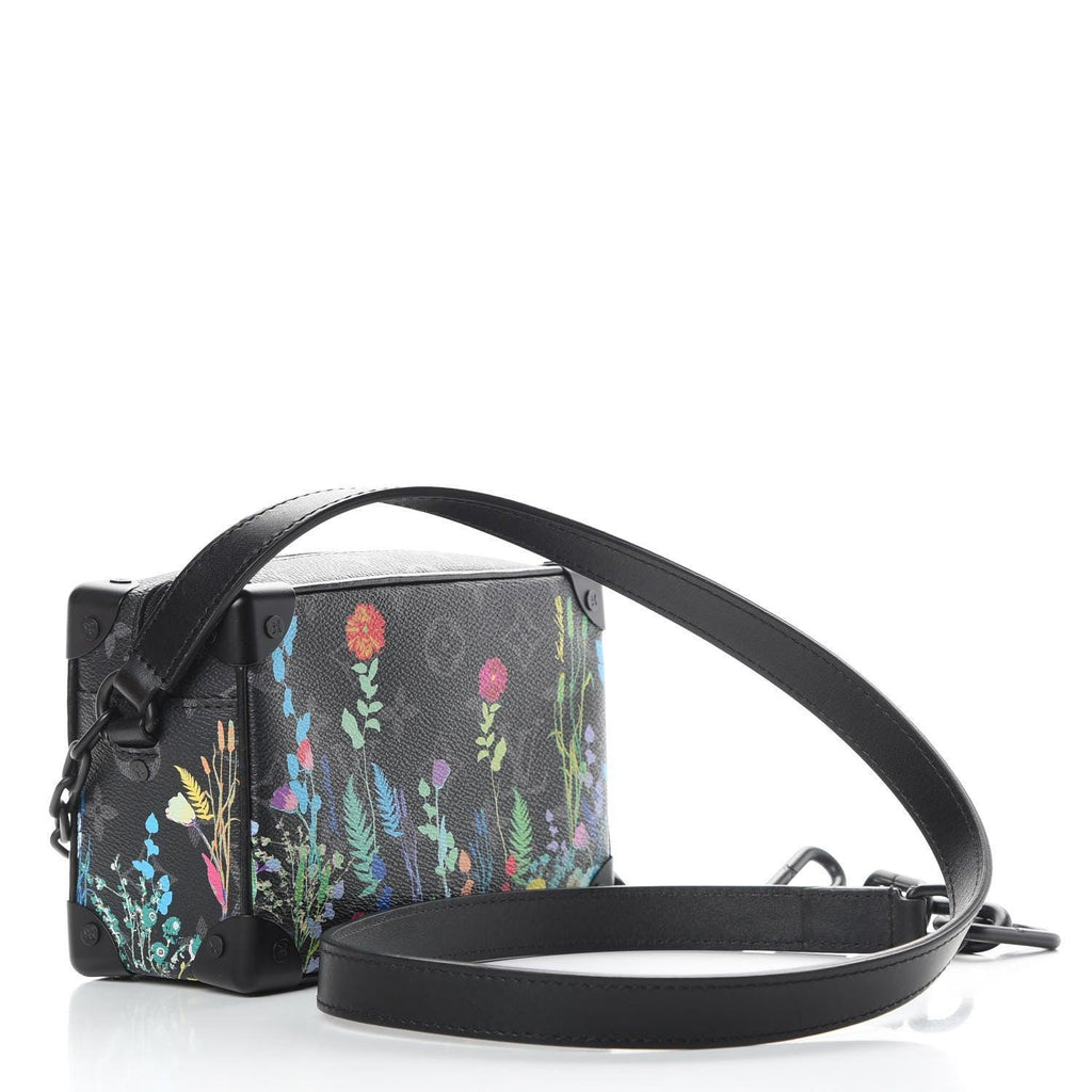 Louis Vuitton Monogram Eclipse Flower Print Mini Soft Trunk Women's Bag Banlieue91
