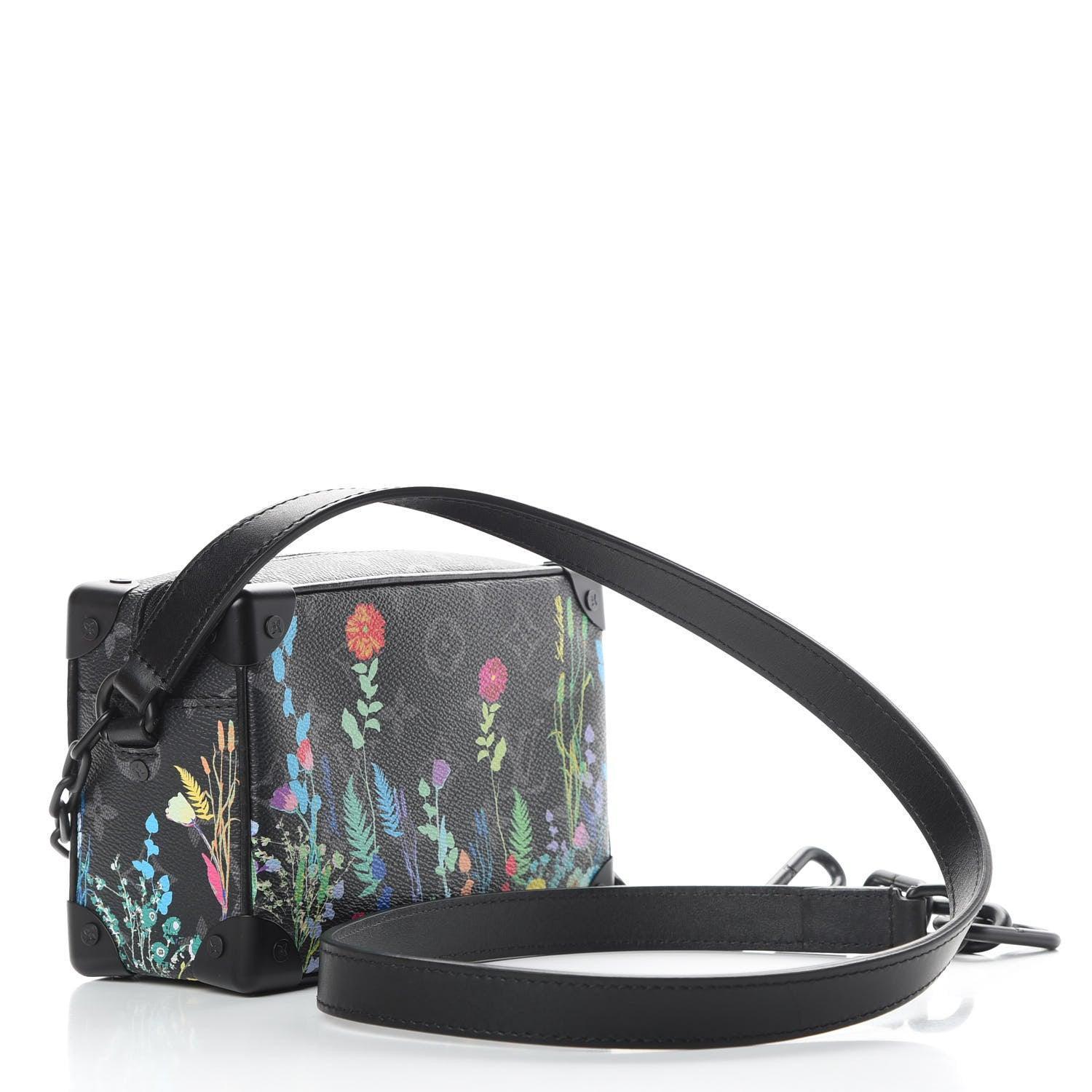 Louis Vuitton Monogram Eclipse Flower Print Mini Soft Trunk Women's Bag Banlieue91