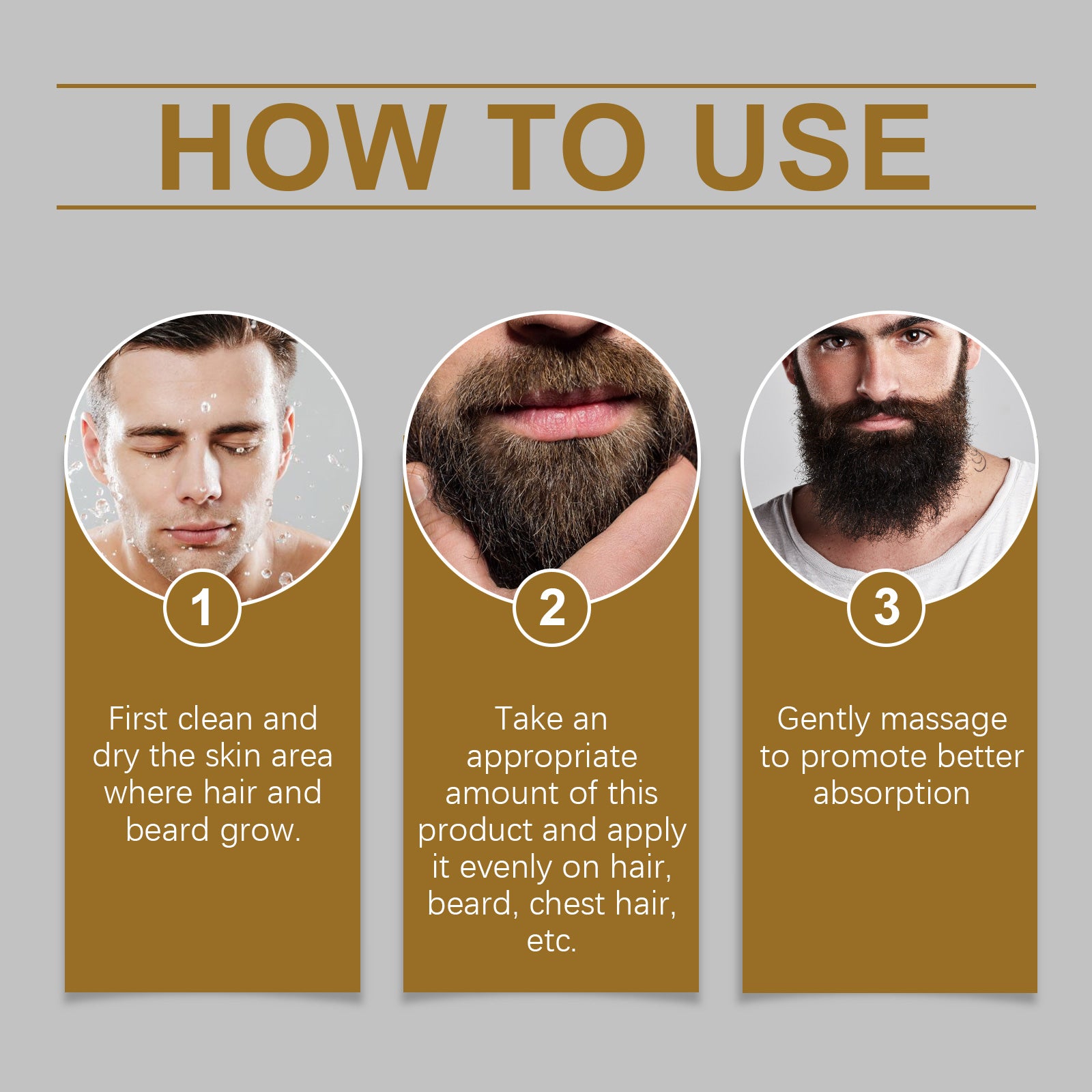 Volumizing Hair Care, Men's Hair And Beard Care Hair Repair Essence Oil