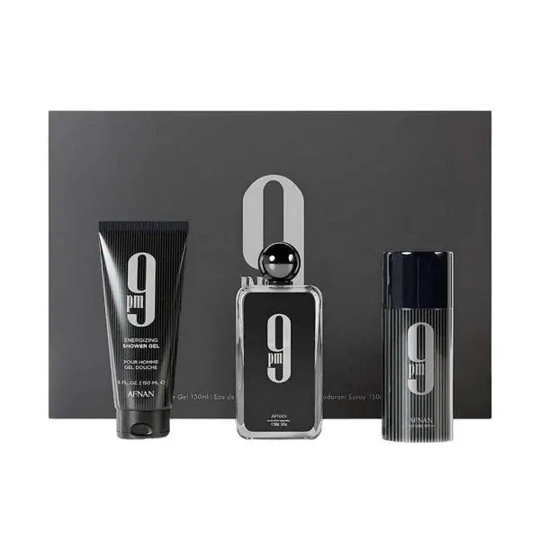 9PM By Afnan For Men (3Pc Gift Set)