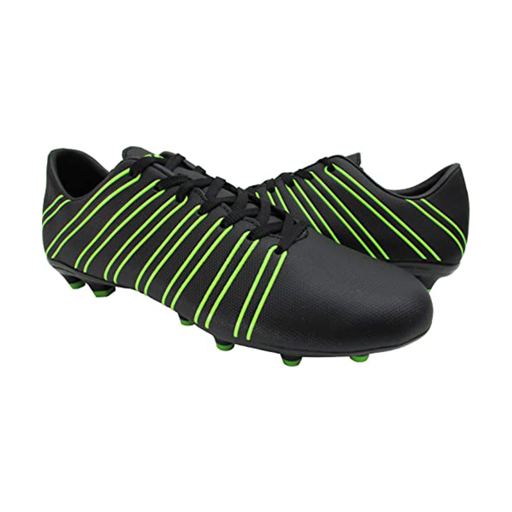 Madero Firm Ground Soccer Shoes -Black/Green Vizari Sports