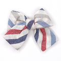 Uncle Sam - Petite Hair Bow
