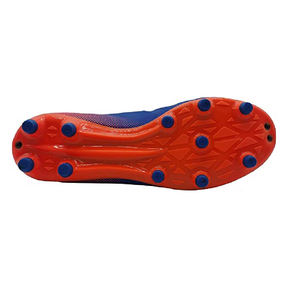 Laguna Junior Kids Firm Ground Soccer Cleats – Royal Blue/Orange