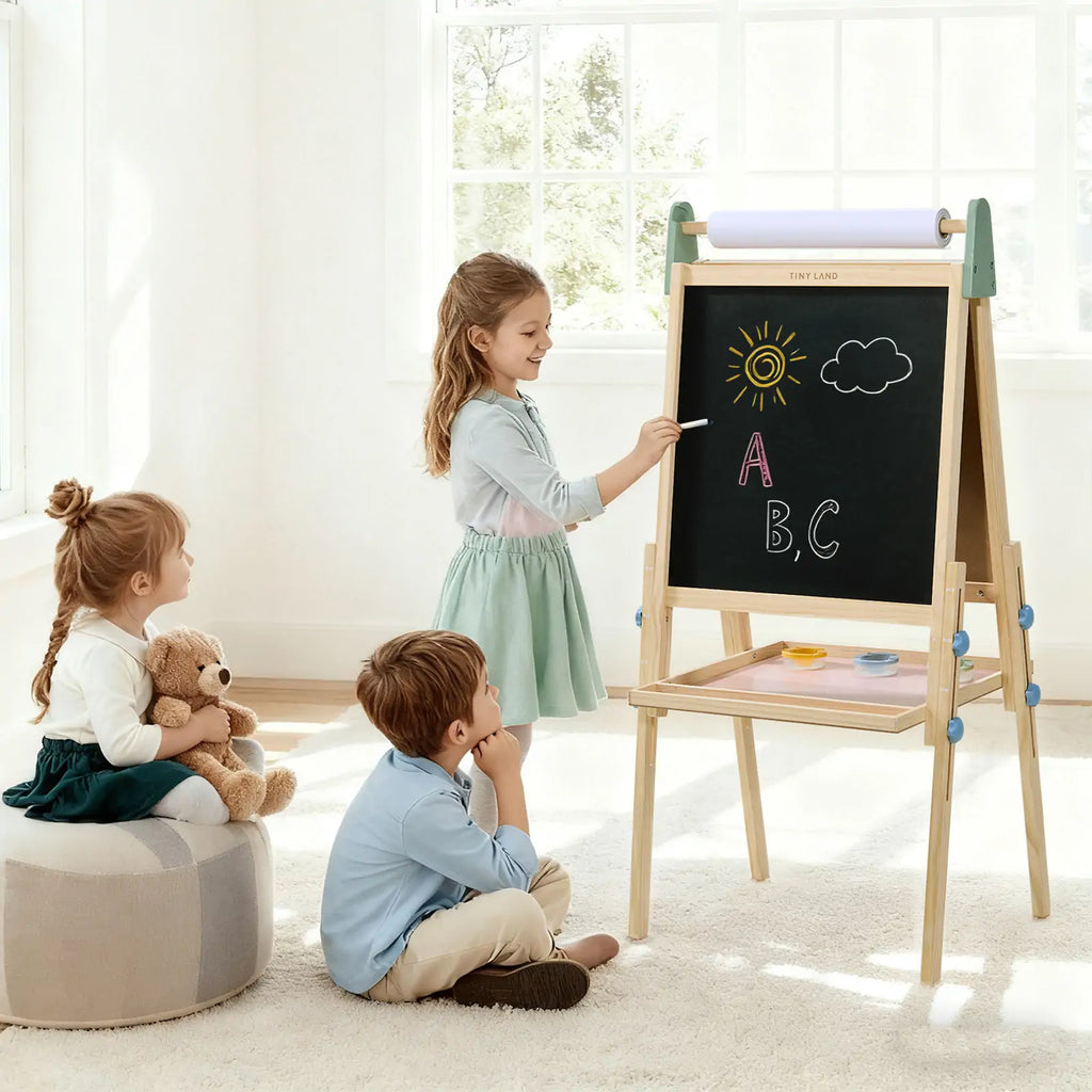 Tiny Land® 3-in-1 Art Easel for Kids Tiny Land INC
