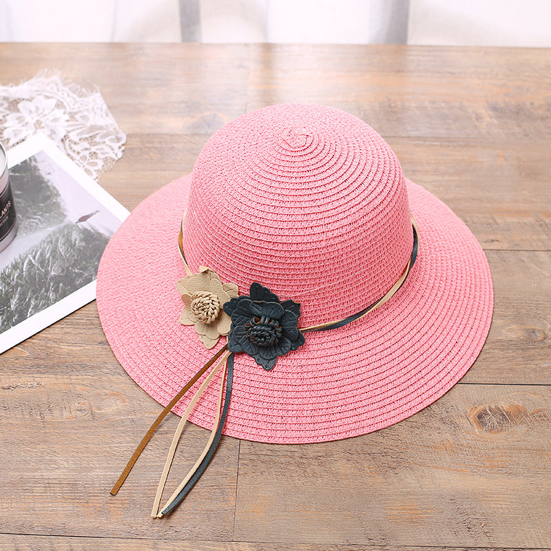 Girls Hats Children Raw Edge Straw Hat For Girls Kids Sun Cap Girls  Hat Baby Beach Caps In leegant Modern Design Stevvex