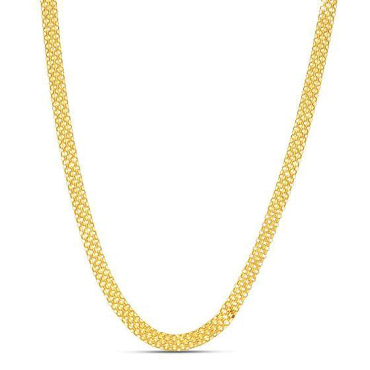 14k Yellow Gold Bismark Chain (4.70 mm) Bids.com