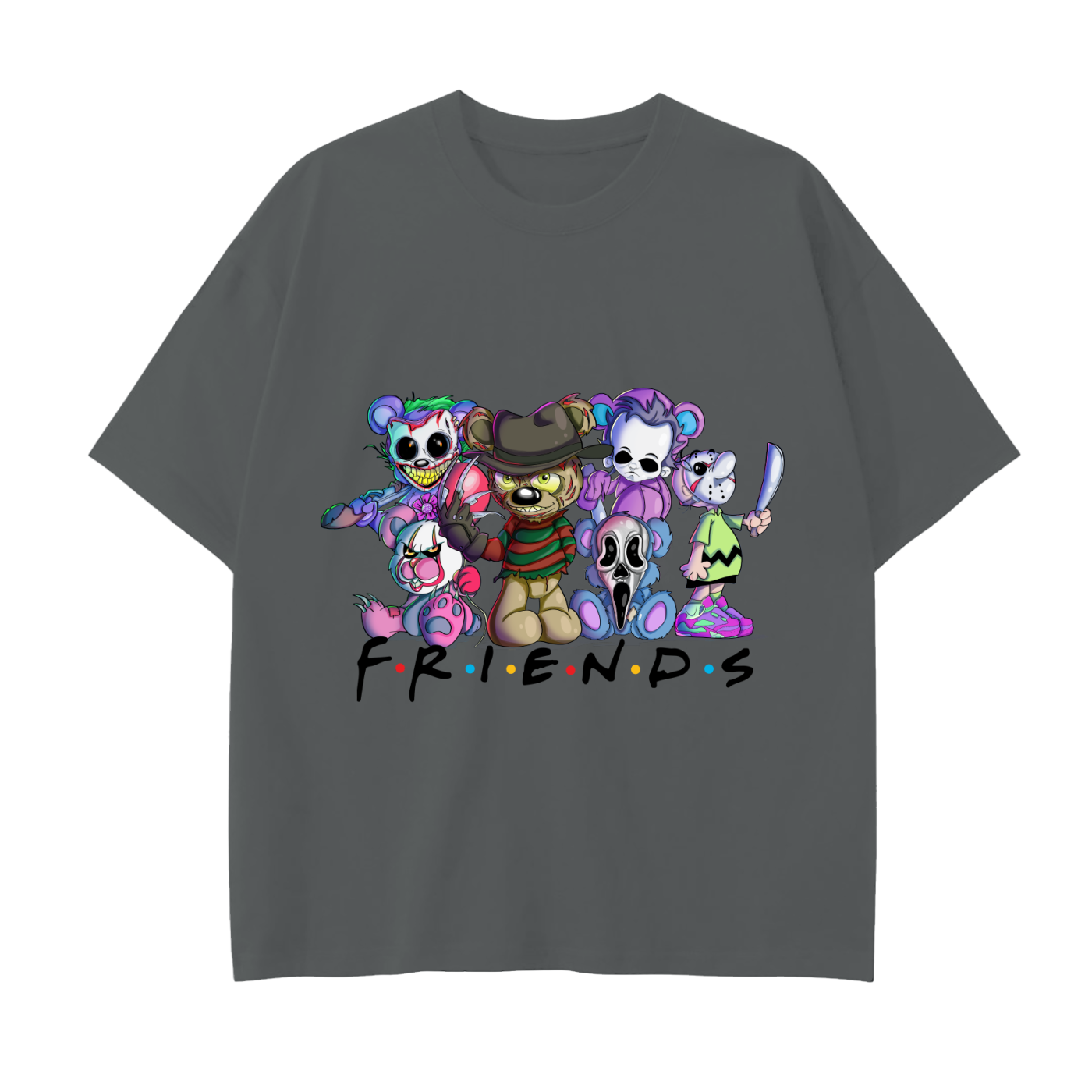Drop Shoulder Cotton T-Shirt