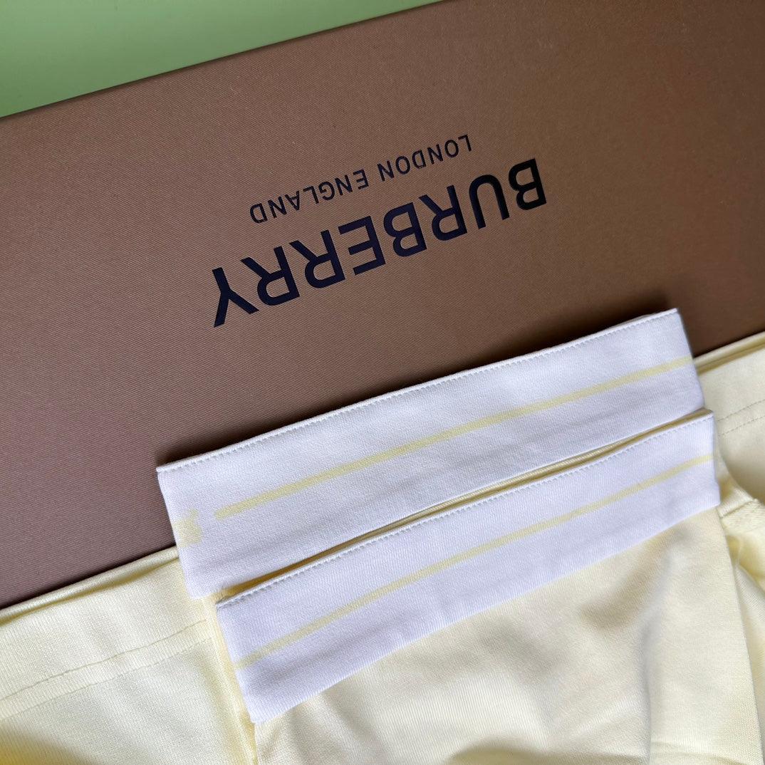 Burberry Yellow T-Shirt Without Collar Banlieue91