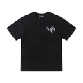 Amiri Black T-Shirt Without Collar Banlieue91