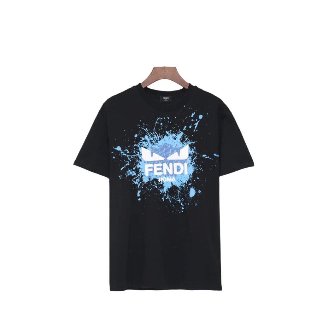 Fendi T-Shirt without Collar 'Black' Banlieue91