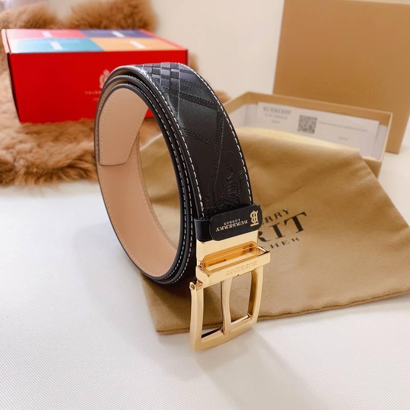 Burberry Leather Vintage Belt 'Black' Banlieue91