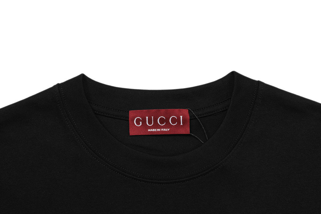 Gucci T-Shirt Without Collar 'Black'