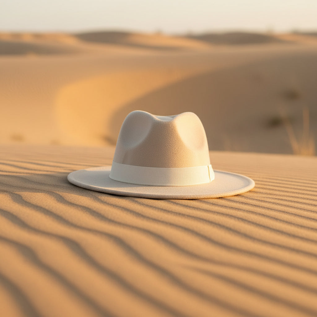 Wide Brim Bell Crown Wool Hat – Unisex Sun & Warmth Hat FitiqueFit