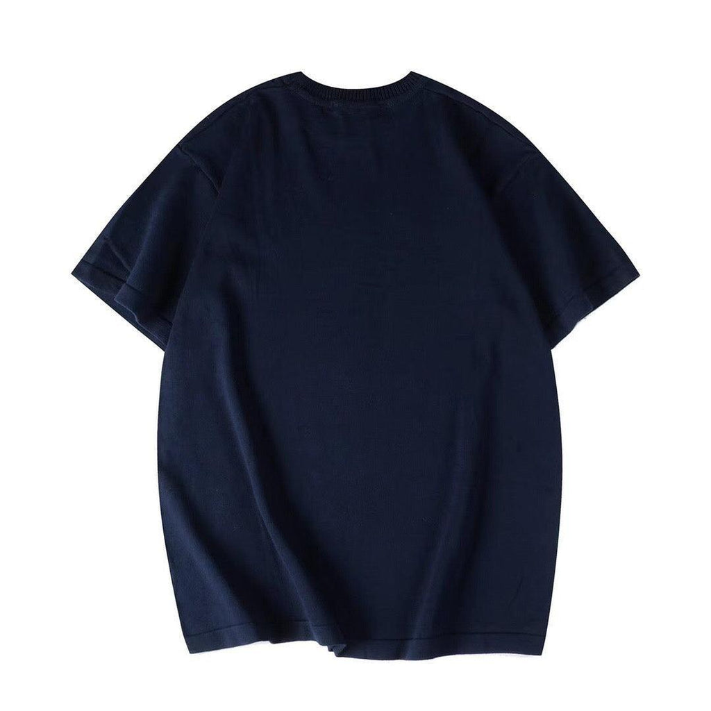 Louis Vuitton T-Shirt Without Collar 'Navy Blue' Banlieue91