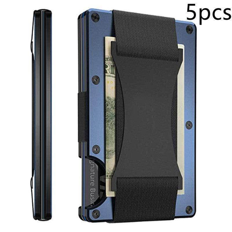 Carbon Fiber Wallet - RFID Blocking Metal Card Holder SmartPursue™