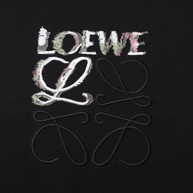 Loewe T-Shirt Without Collar 'Black' Banlieue91