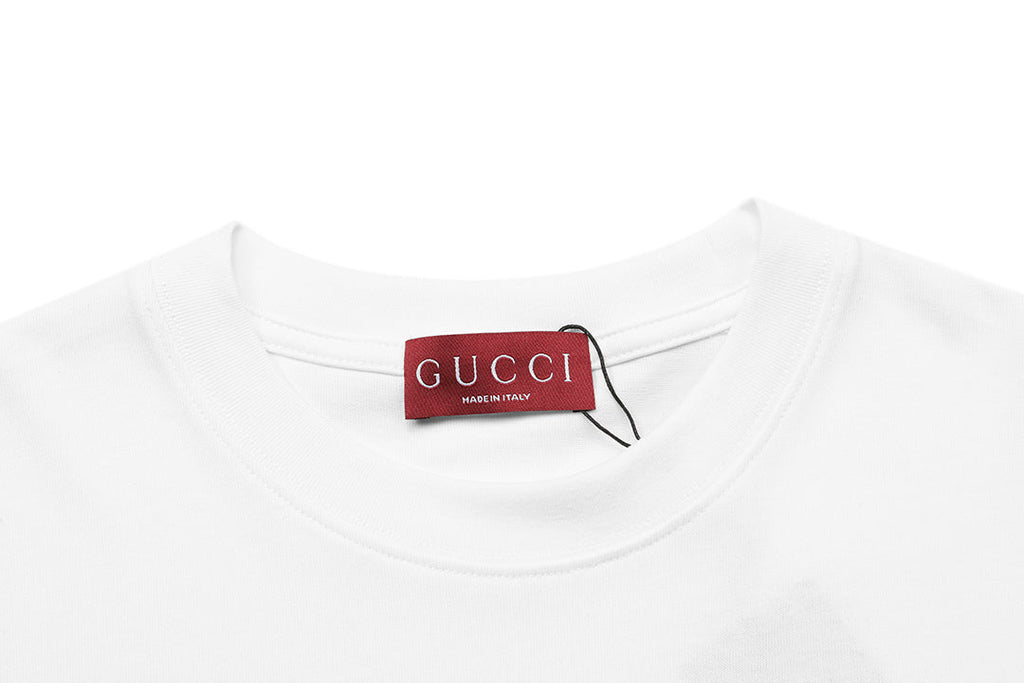 Gucci T-Shirt Without Collar 'White'