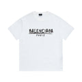Balenciaga White T-Shirt Without Collar Banlieue91