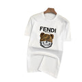 Fendi T-Shirt Head Bear without Collar 'White' Banlieue91