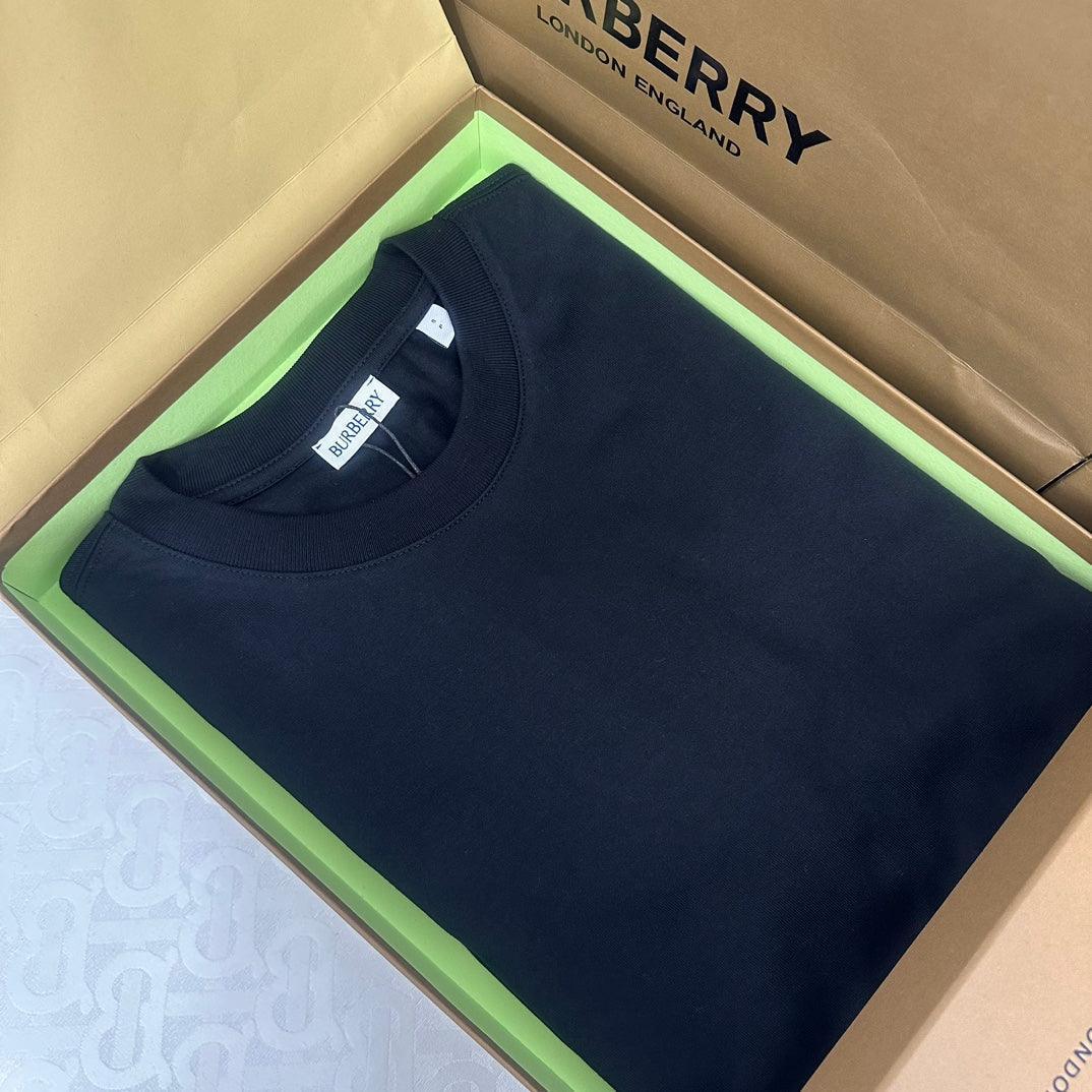 Burberry T-Shirt Without Collar 'Black' Banlieue91