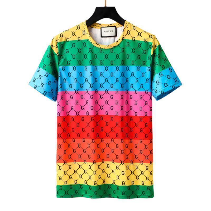 Gucci T-Shirt Without Collar 'Multicolor' Banlieue91