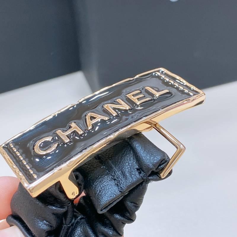 Chanel Women Logo Banding Belt 'Black' Banlieue91