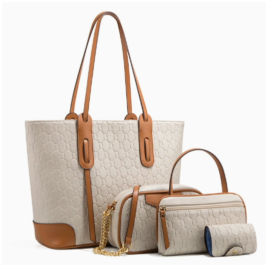 Four-Piece Mother-Daughter Bag Set (One Set) Pi-Mart