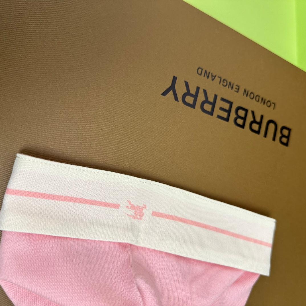 Burberry Pink T-Shirt Without Collar Banlieue91